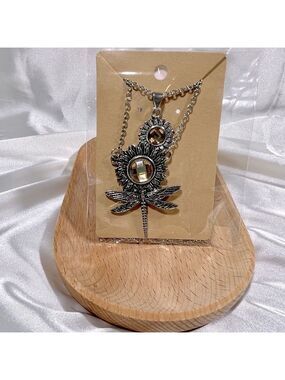 Double Layer Dragonfly Necklace
